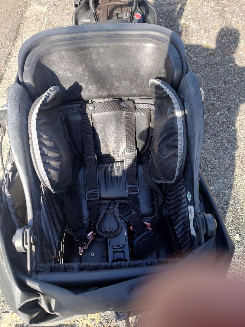 【引取限定】子供乗せ自転車3人乗り チャイルドシート付き