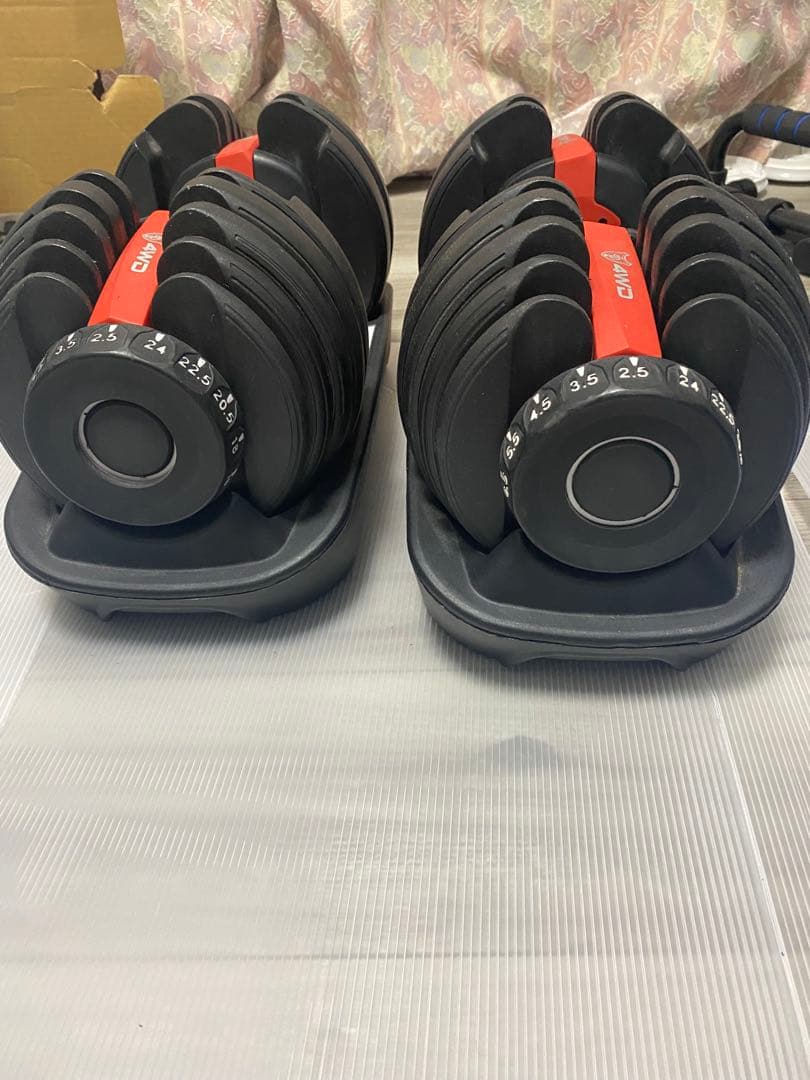 可変式ダンベル 24kg 2個セット