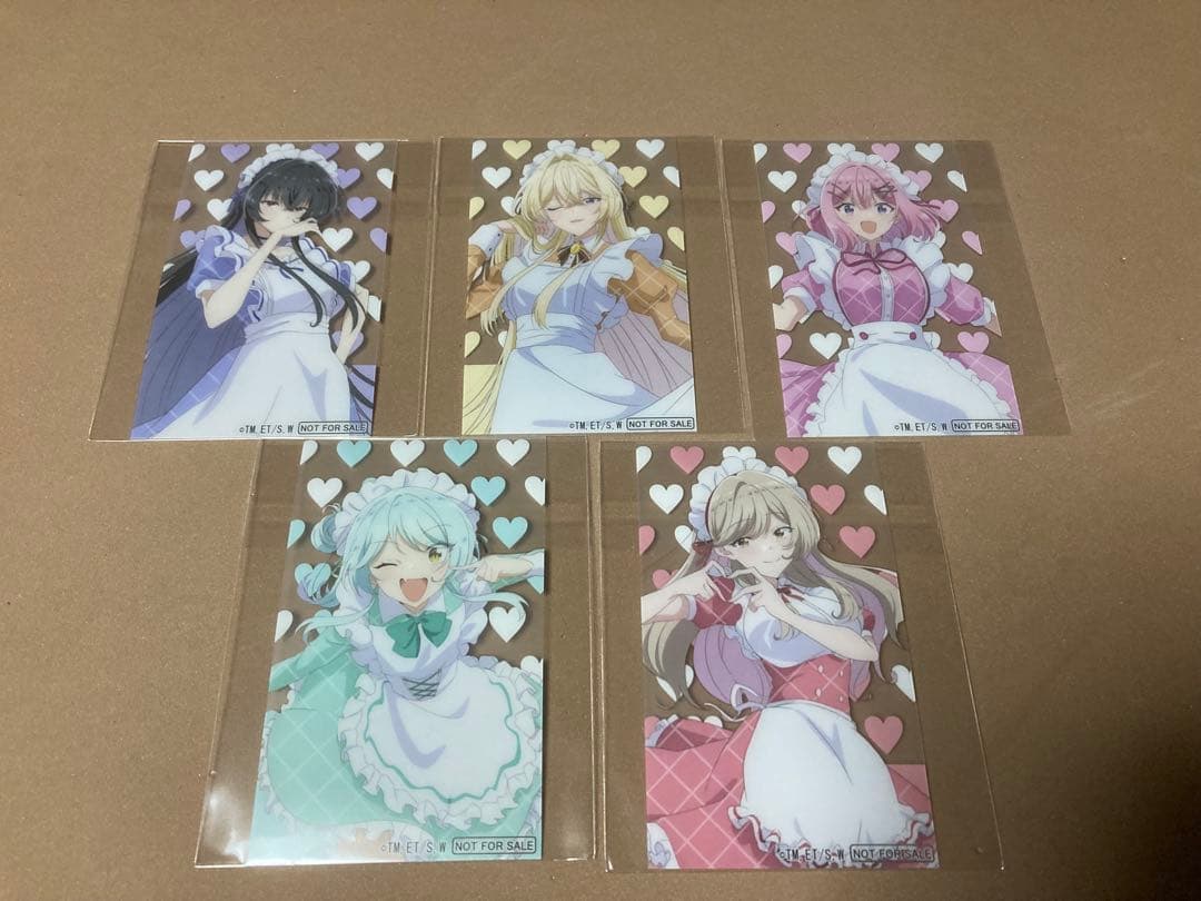 わたしが恋人になれるわけないじゃん　特典クリアカード　メイド　わたなれ全種