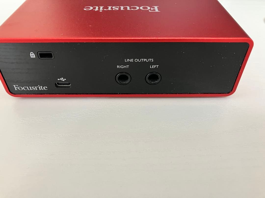 DTM・DAW Focusrite Scarlett solo 3rd Gen