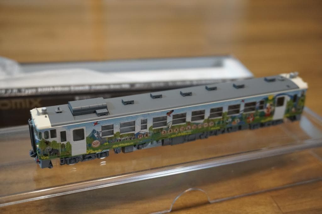 キハ40　2085　只見線　ユネスコエコパーク　ラッピング車　1両　Ｍ車