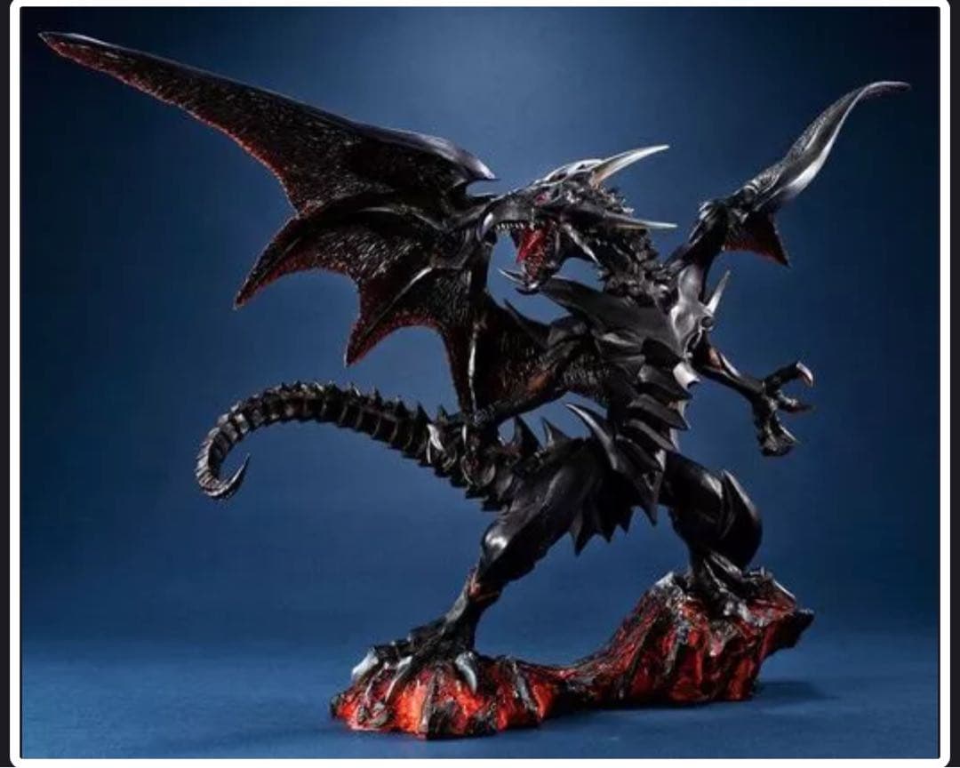 真紅眼の黒竜 遊戯王フィギュア 新品、未開封