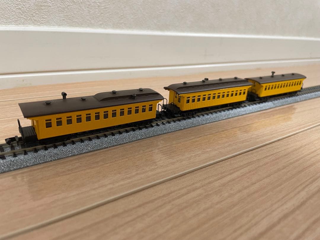 Nゲージ 中村精密 フコロ5665(2等車)など3両箱無しセット