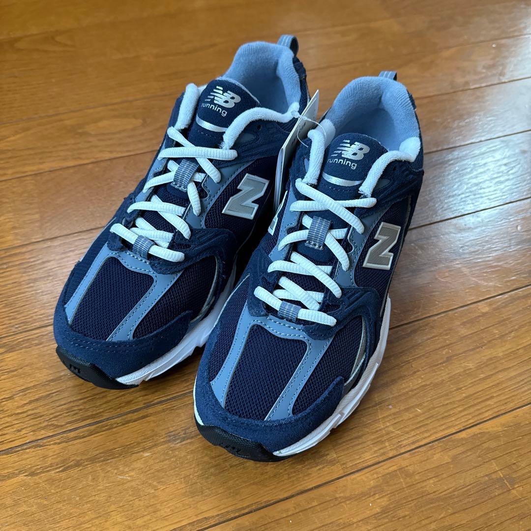 未使用 New Balance MR530CA ネイビー グレー スニーカー