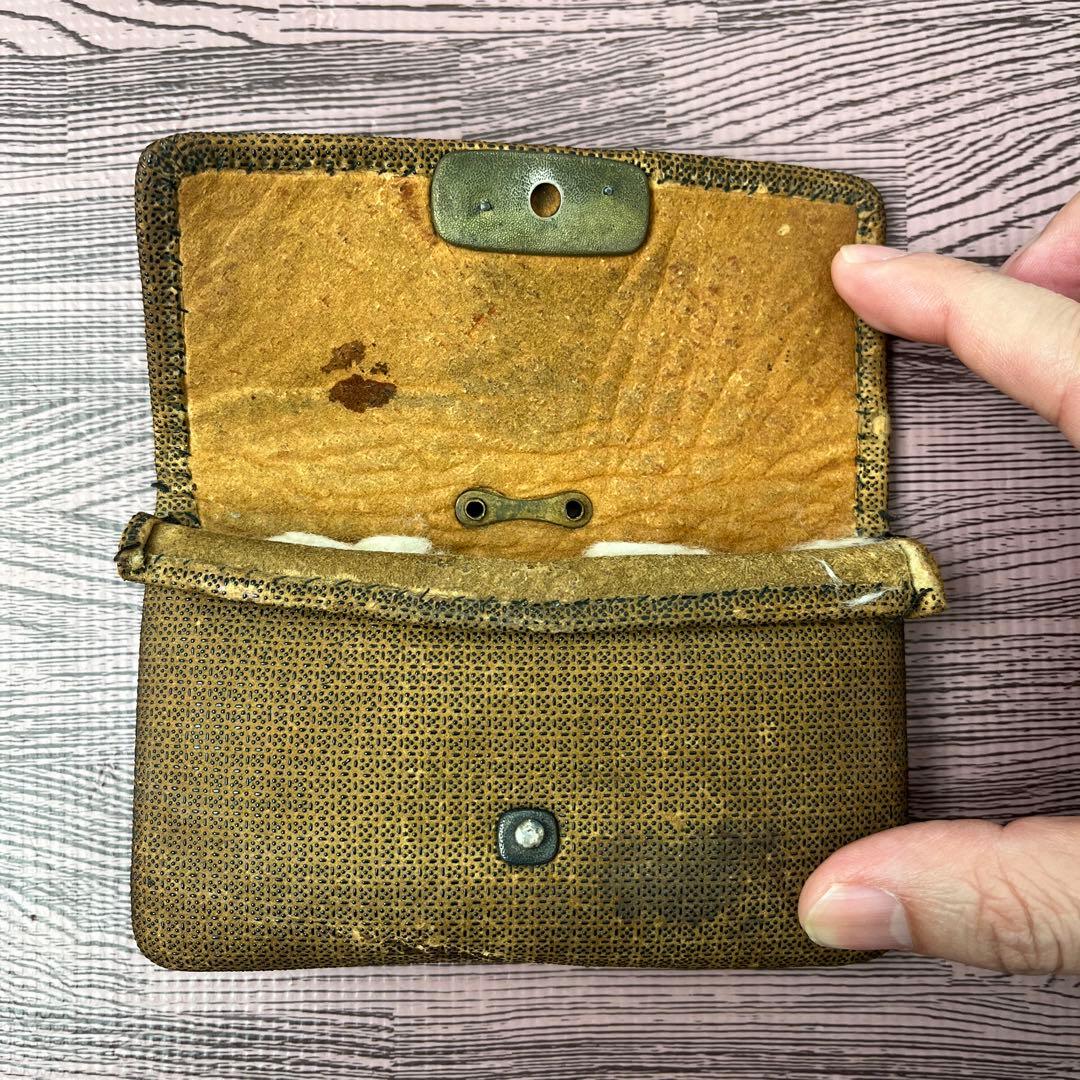 煙草入れ 工芸品 目貫 法螺貝弁慶 金工