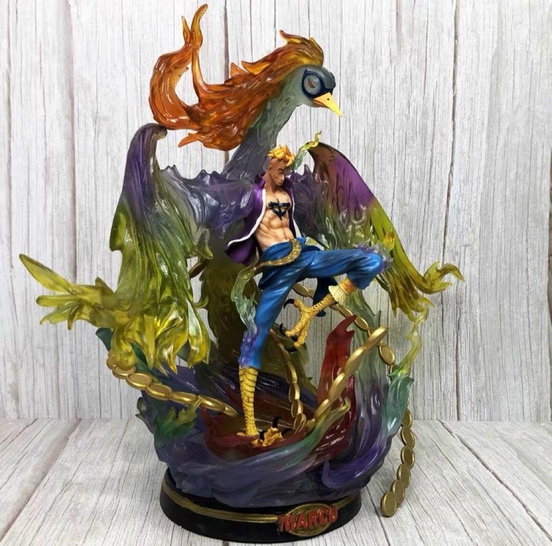 ワンピース 白ひげ海賊団 不死鳥 マルコ フィギュア ガレージキット