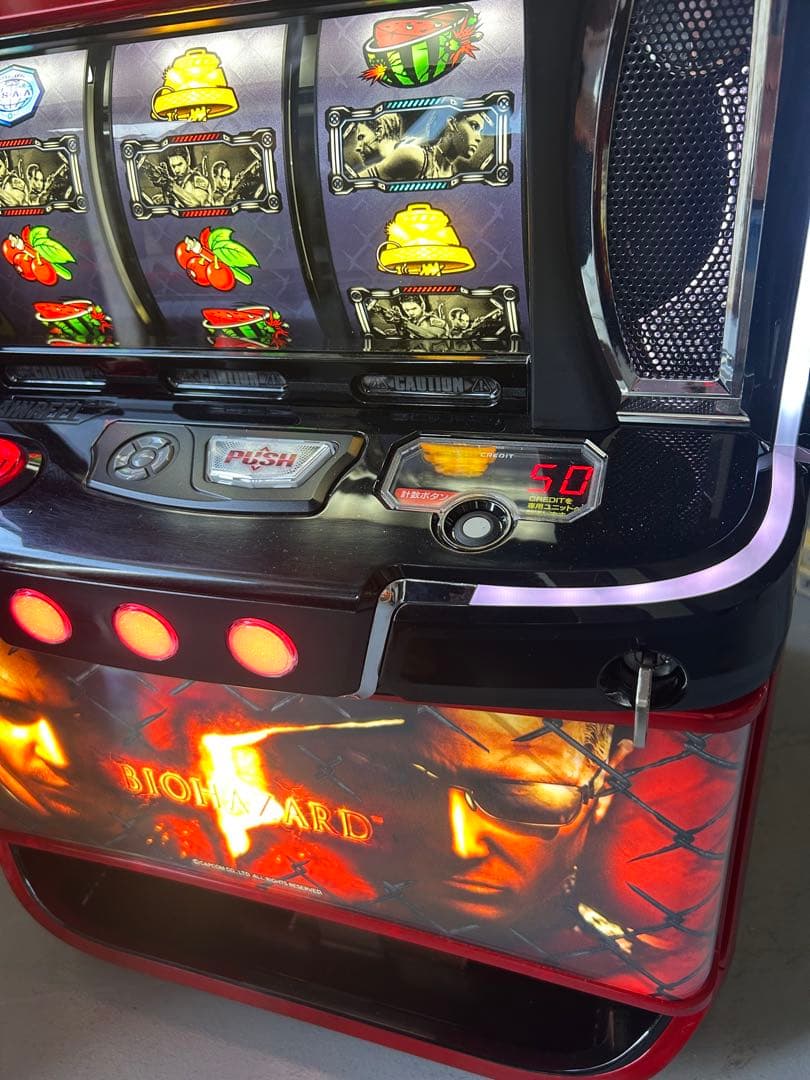 データカウンター対応　スマスロ　実機　Lバイオハザード5ZE 家庭用改造済み