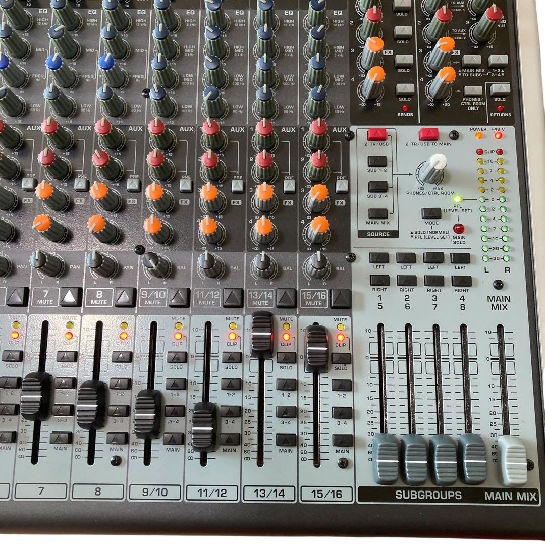 【美品】希少　BEHRINGER XENYX X2442USB アナログミキサー