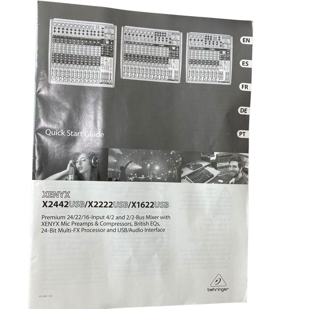 【美品】希少　BEHRINGER XENYX X2442USB アナログミキサー