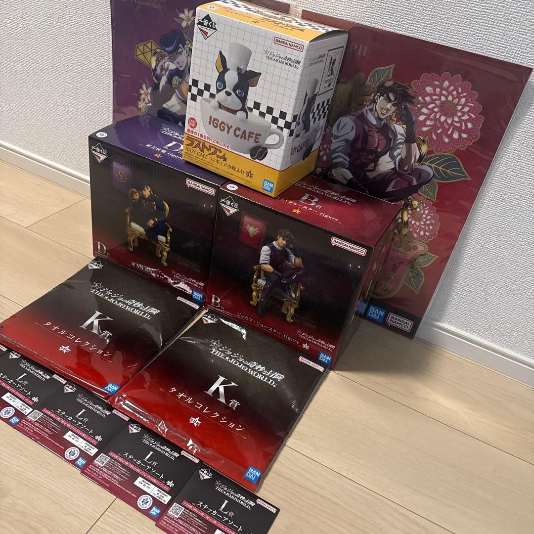 未開封ジョジョの奇妙な冒険 一番くじ B賞＋D賞＋＋ラストワンおまけ