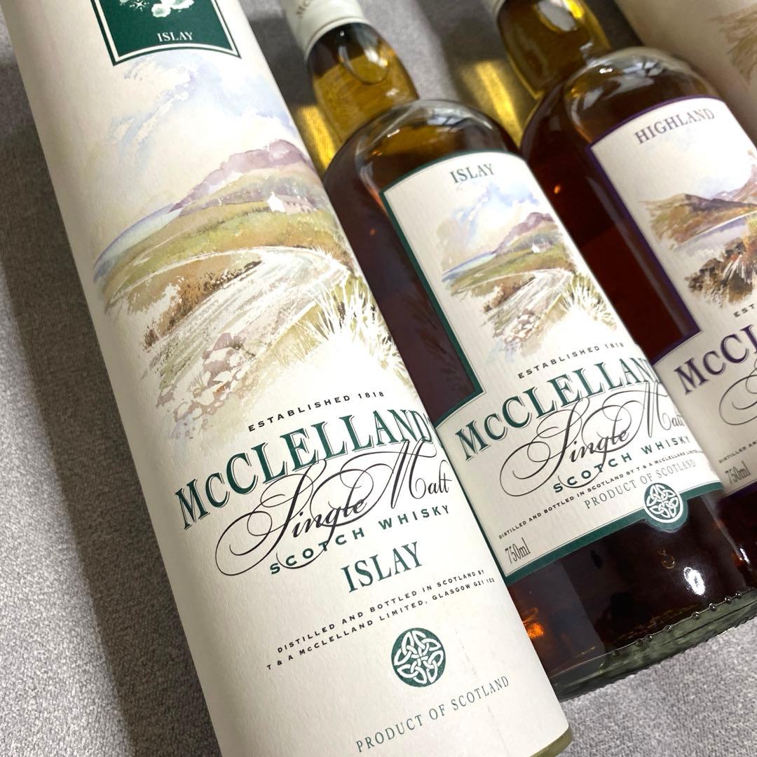 McClelland's シングルモルトウイスキー 2本セット