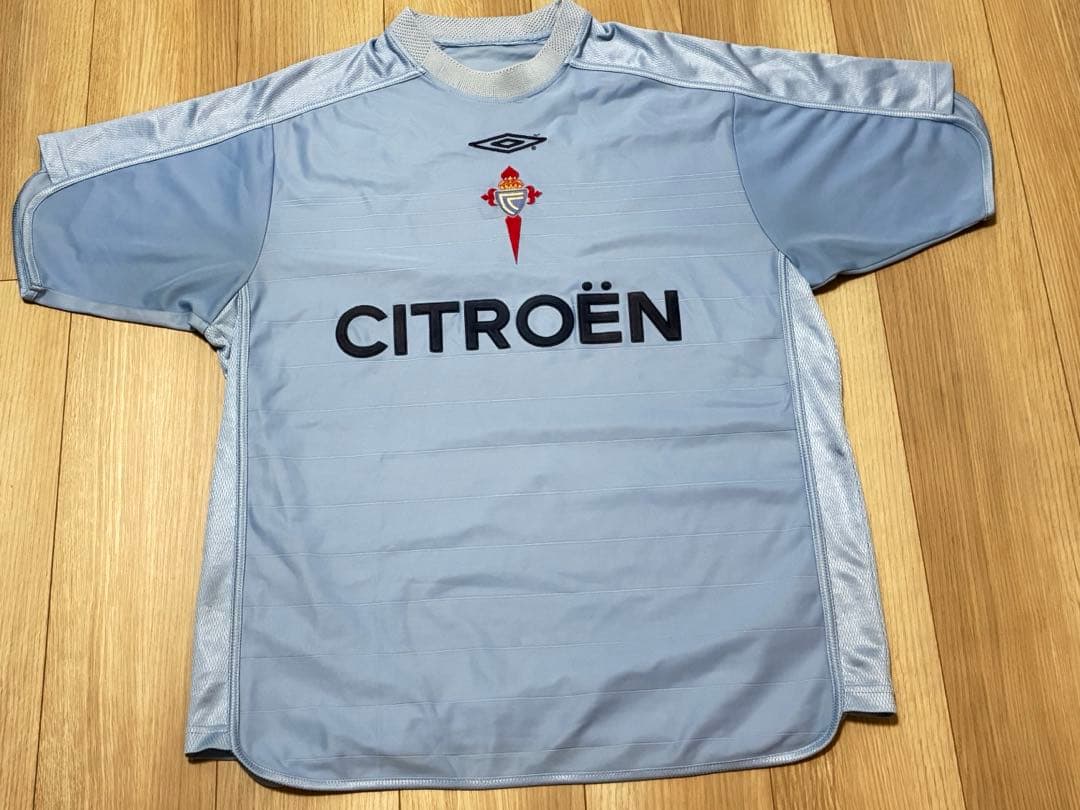 2003-2004 セルタ ・デ・ビーゴ UEFA CLユニフォーム　サイズL