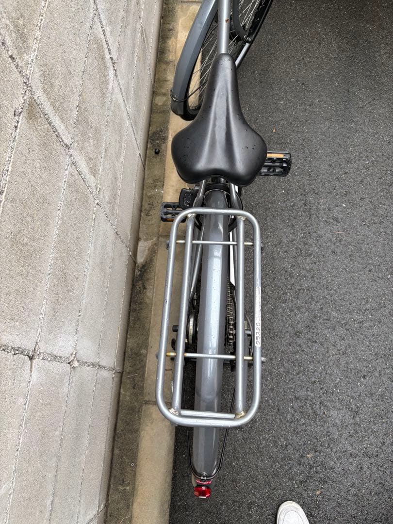 シティサイクル　グレー