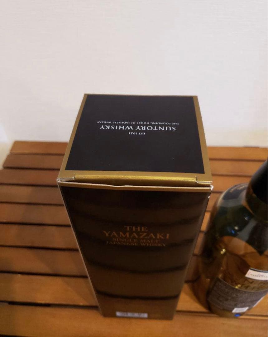 山崎18年☆シングルモルトウイスキー700ml　空ボトル&空箱