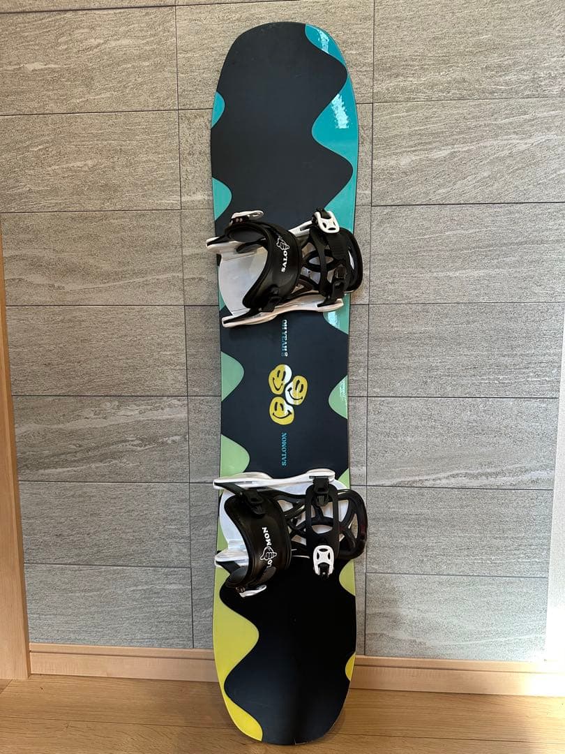 3点セット☆SALOMON キッズスノーボードブーツ 20cm 板110cm