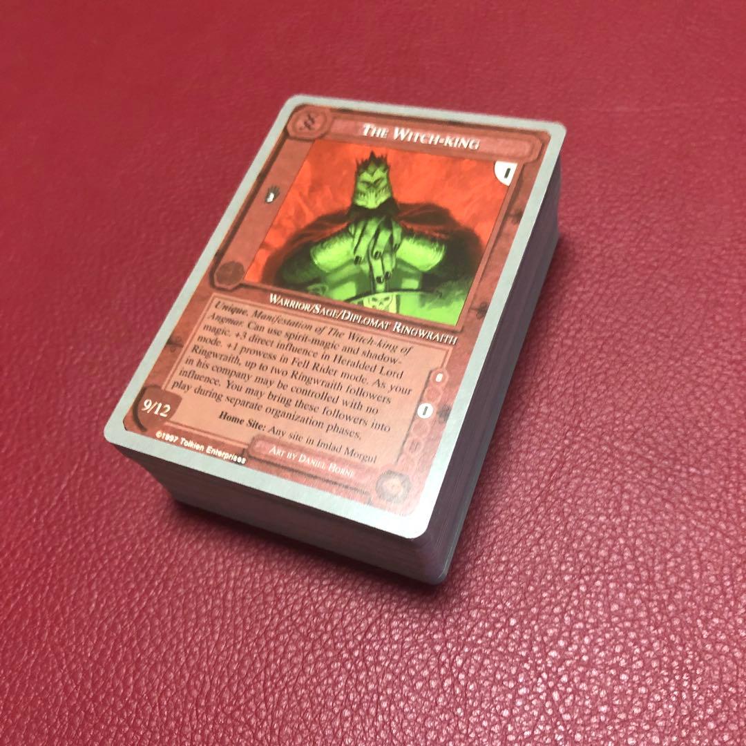 ミドルアース　カード　チャレンジデッキI ccg コンプ　指輪物語　希少