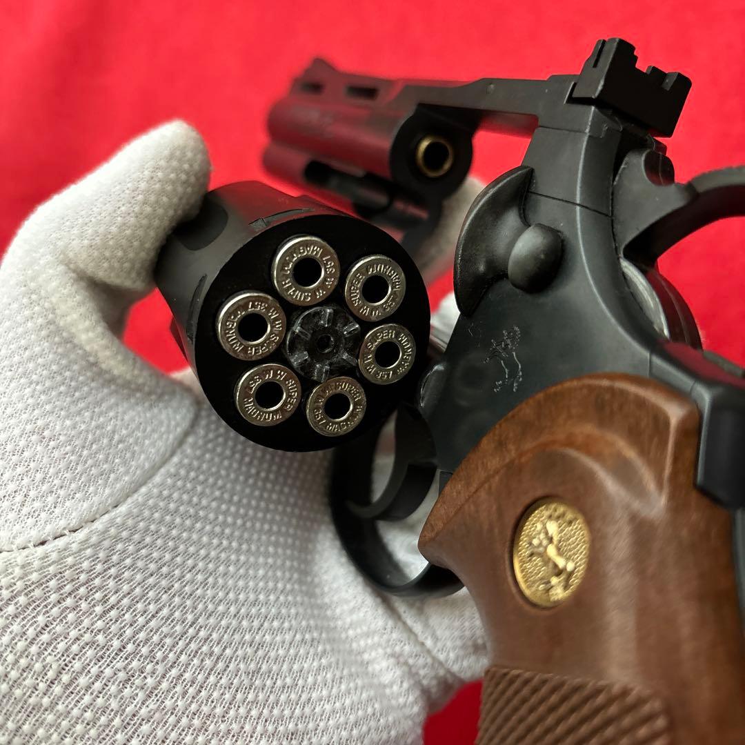 東京マルイ　コルトパイソン　357マグナム4インチ　24連射ガスリボルバー