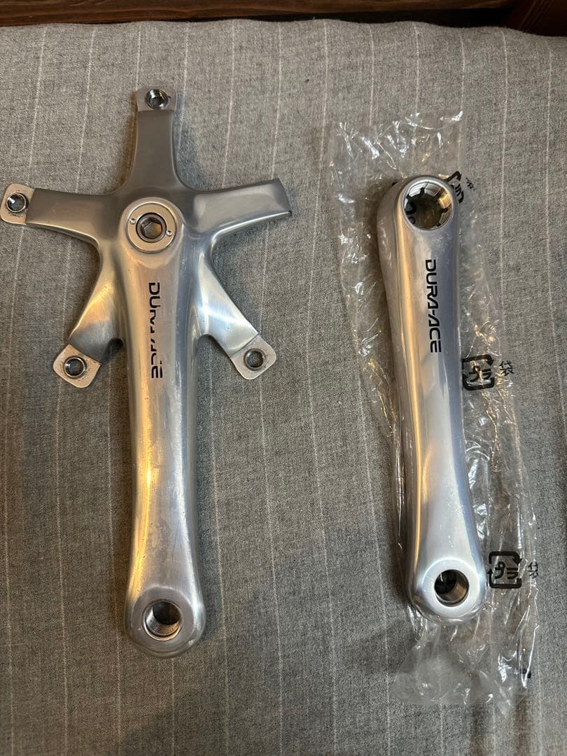 シマノ　DURAACE クランク　167.5 ピスト　NJS 167.5mm