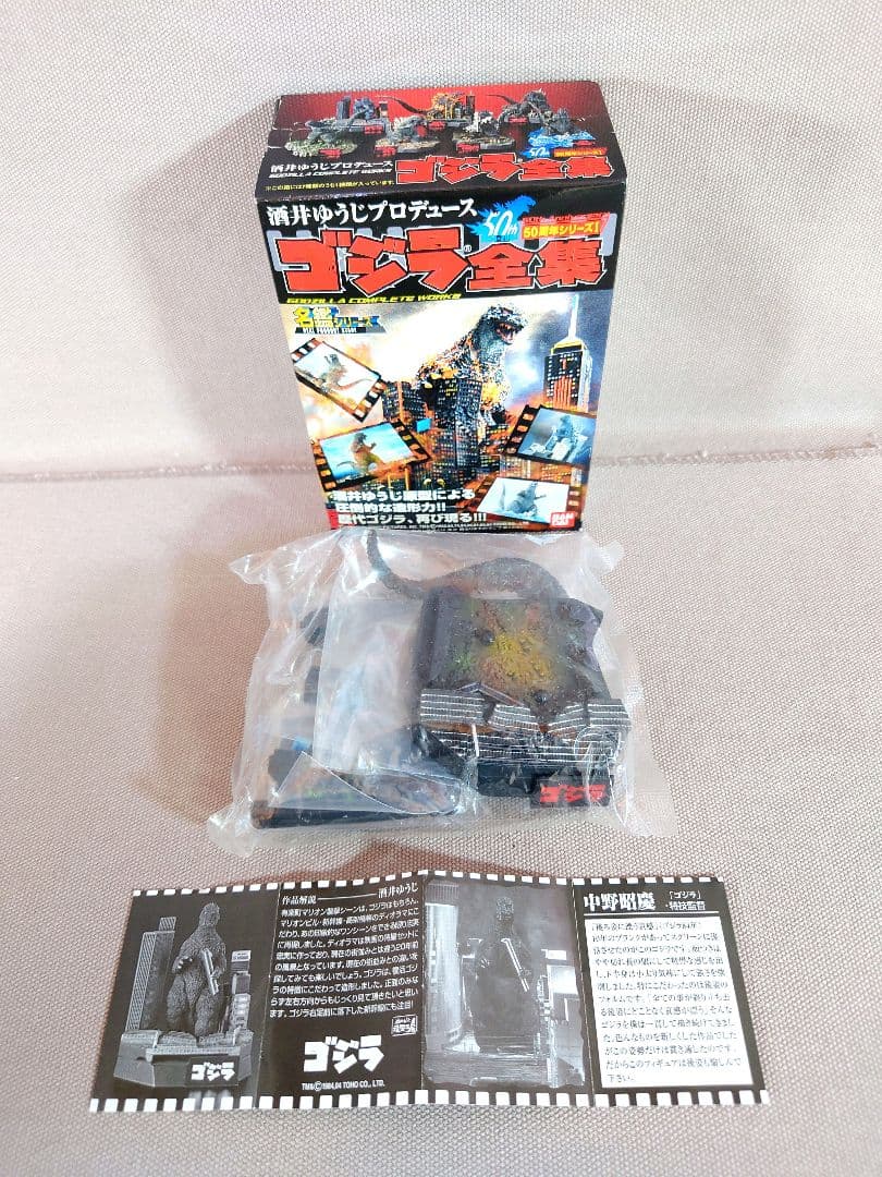 酒井ゆうじ　ゴジラ全集　ゴジラ1984・ゴジラ1995・ゴジラ2003　計３種