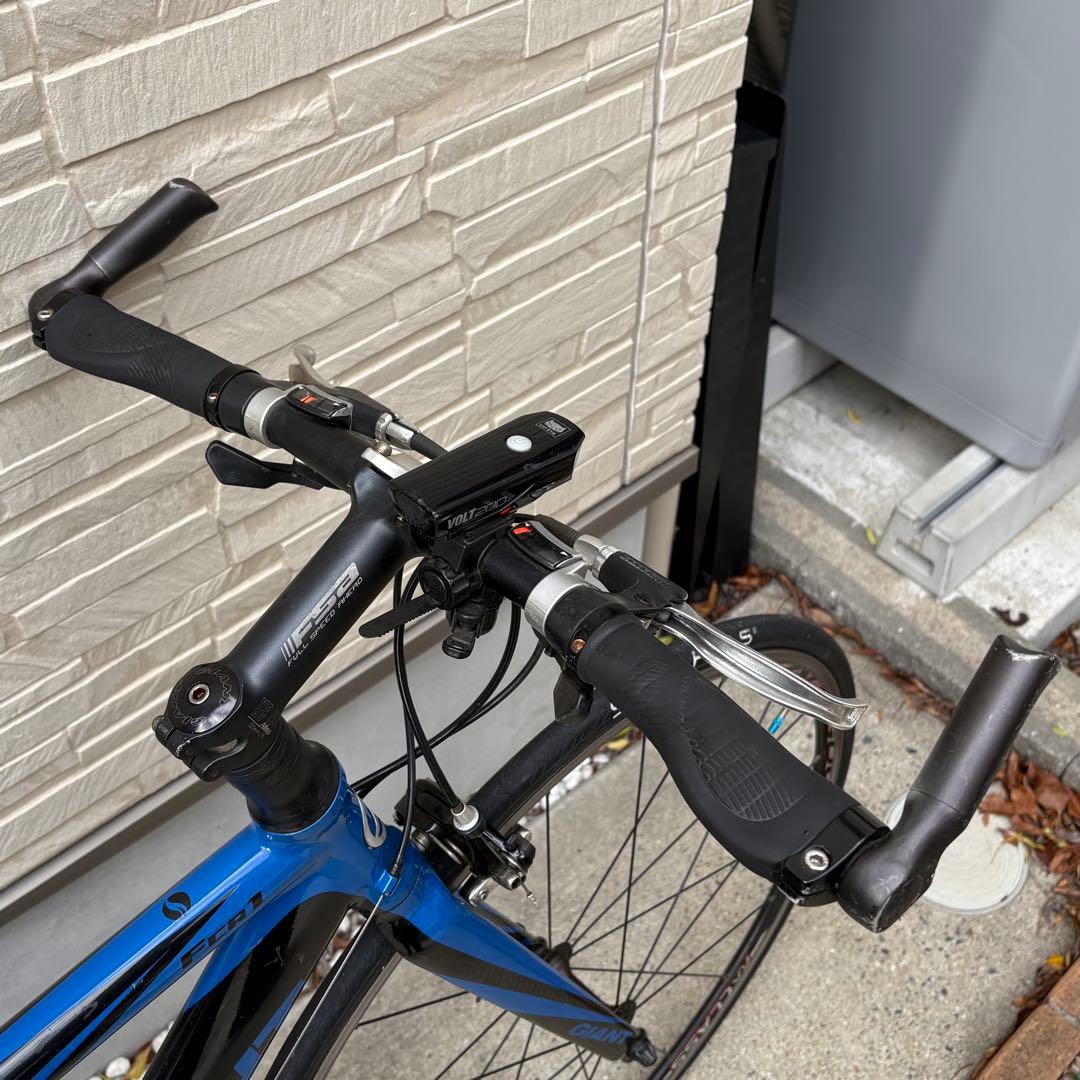 【整備済み】GIANT ジャイアント FCR1 フラットバーロード エアロ 9速