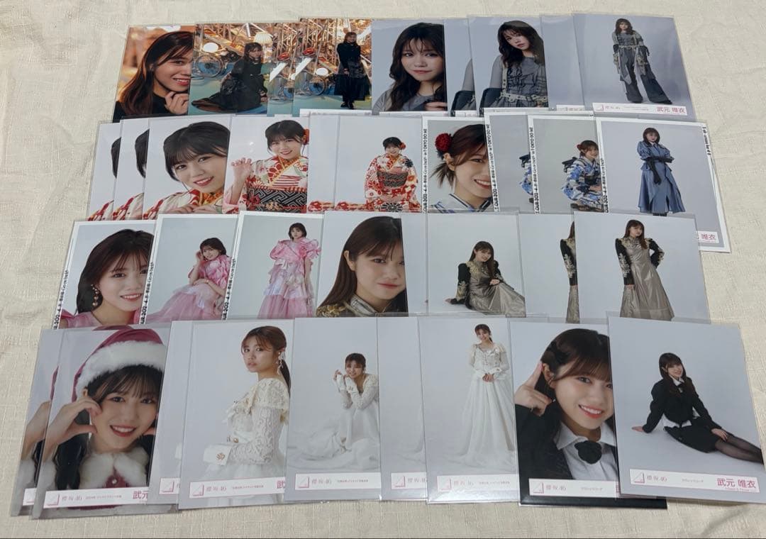 櫻坂46 武元唯衣 生写真 缶バッジ まとめ売り