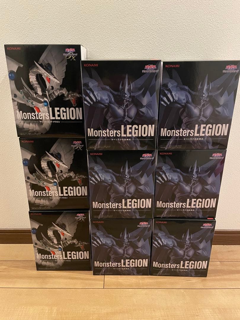 【未開封】遊戯王 Monsters LEGION フィギュア 2種