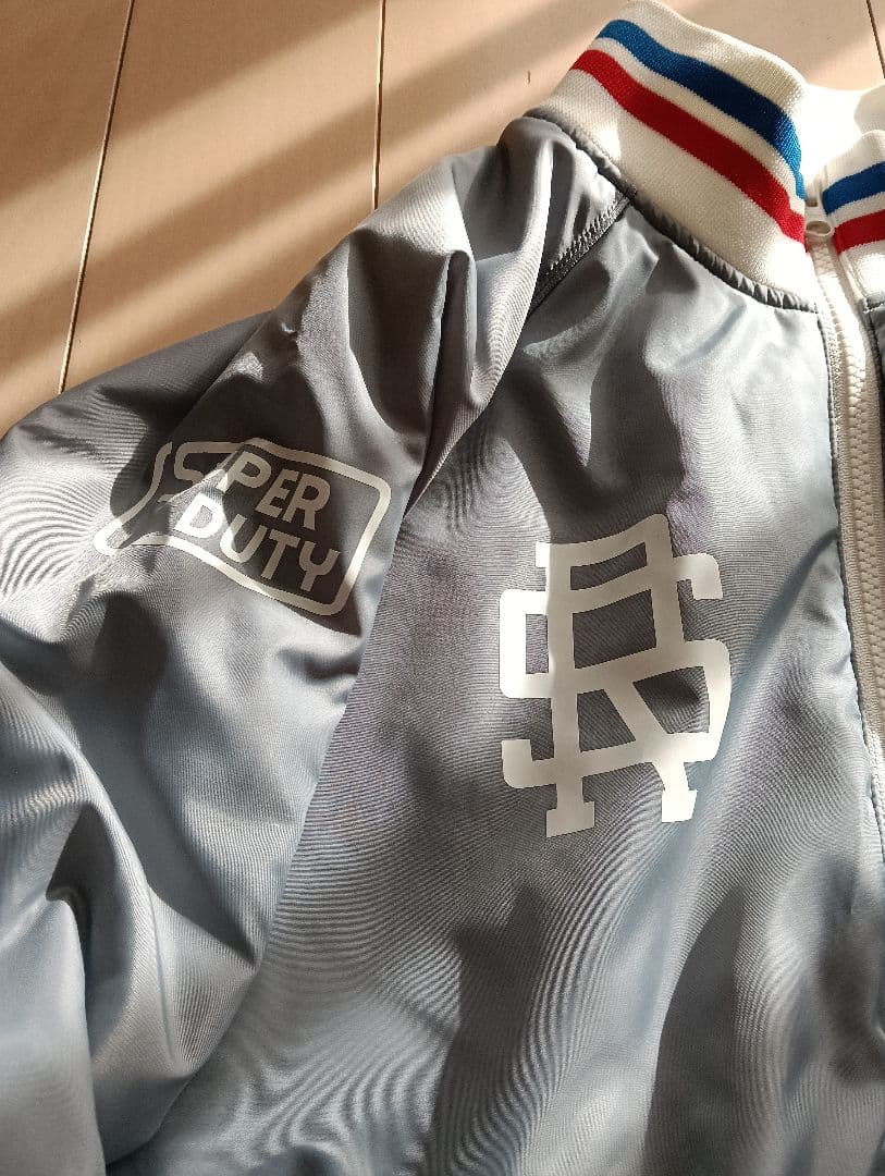 ラフ＆スウェル　ナイロンジャケット グレー DUCKBILLS