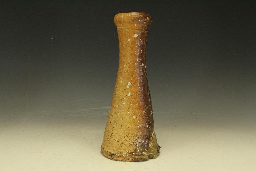 信楽焼 高橋楽斎 花入 花器 花瓶 共箱 916