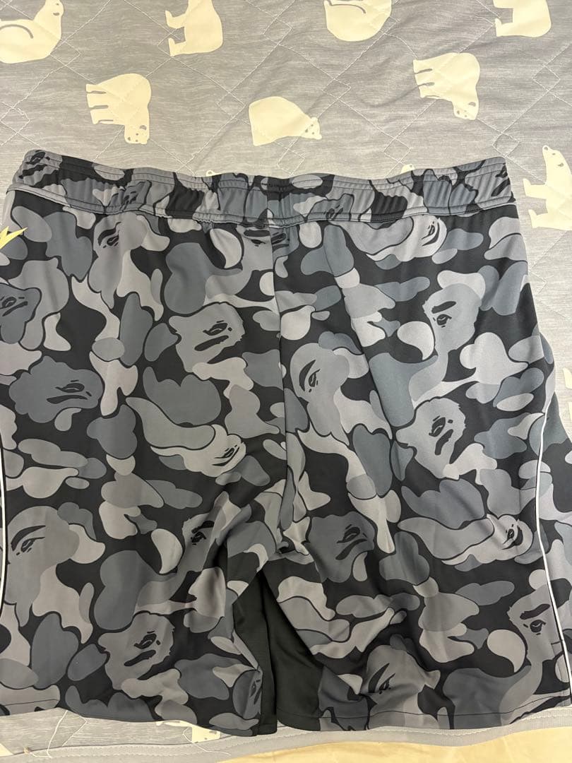 新品4XL！adidas x A BATHING APE FB SHORTS黒