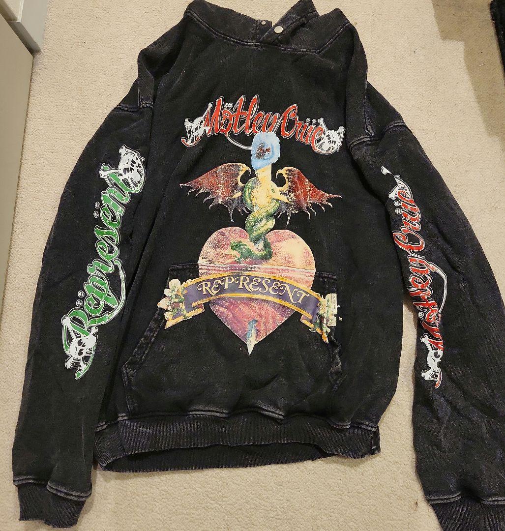✴cool_beatさま専用✴REPRESENT×Motley Crueパーカー