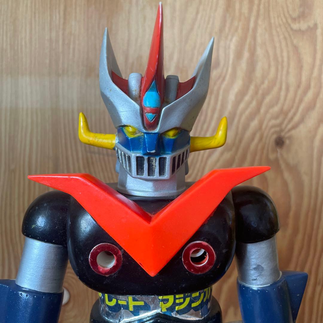旧バンダイ　グレートマジンガー　ソフビ　 ロケット　昭和レトロ　ヴィンテージ