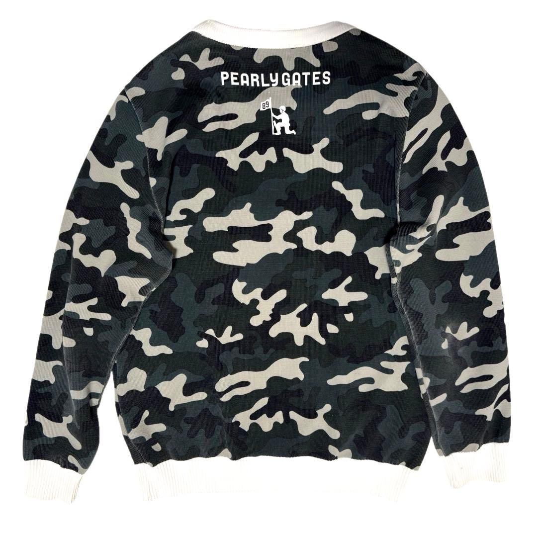 PEARLY GATES ニット セーター カモフラージュ メンズ　XLサイズ6