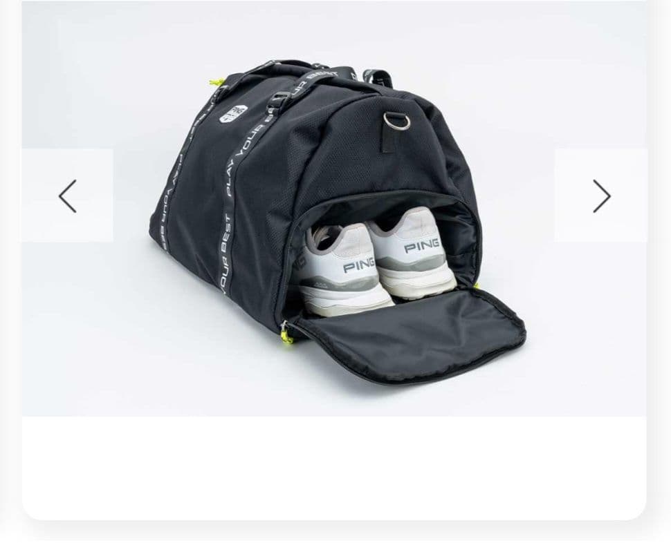 ※値下げしました！※【新品・未使用】PING ゴルフバッグ 黒(ボストンバッグ)