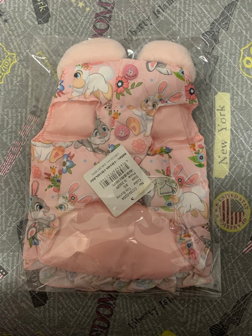 サーカスサーカスFur lapel中綿ベスト XS