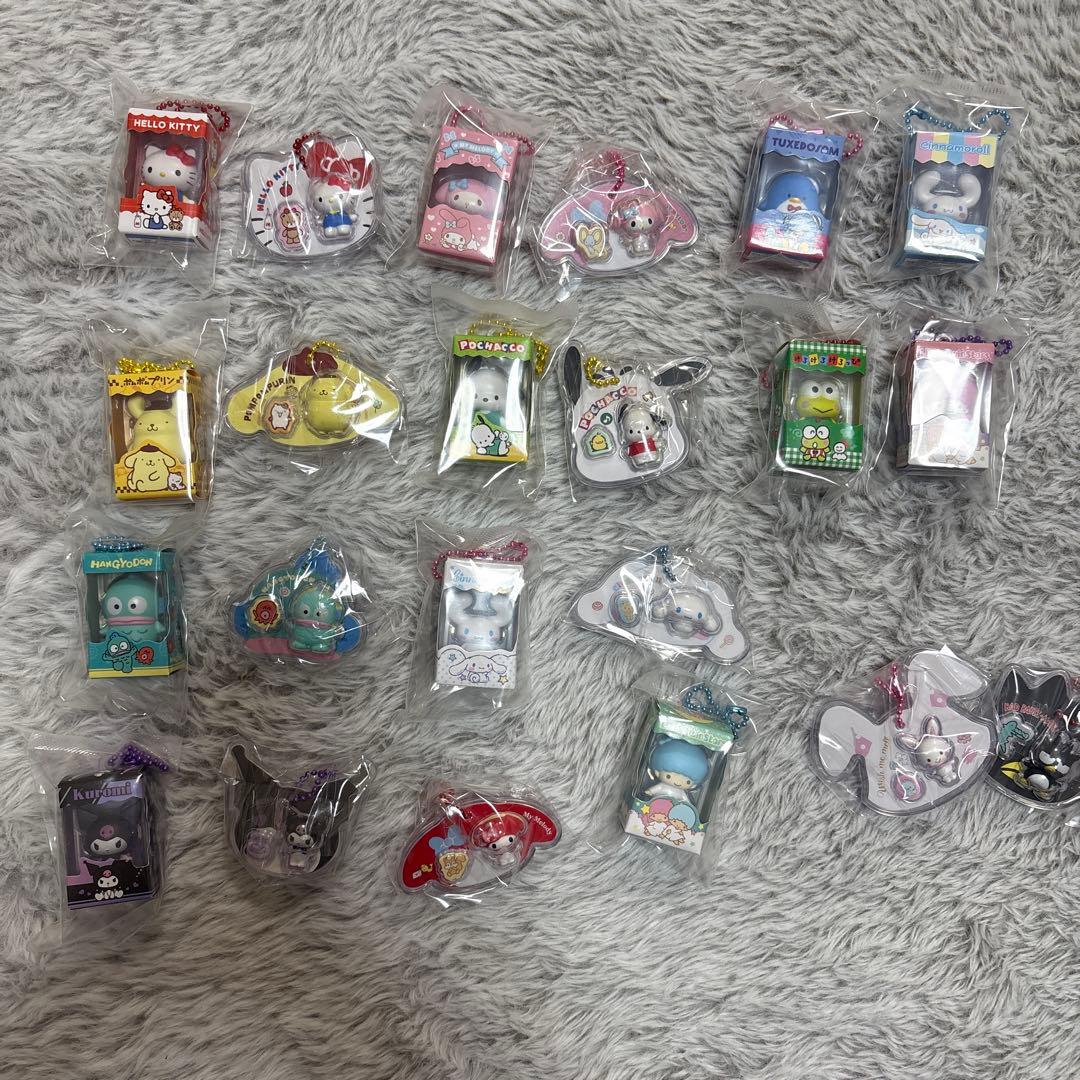 サンリオキャラクターズ パッケージチャーム チョコボックス 22個セット
