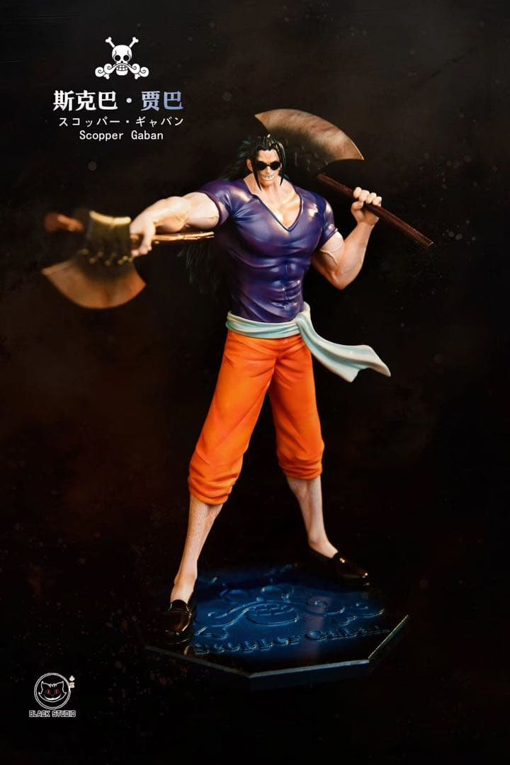 ワンピース スコッパー・ギャバン ガレージキット ガレキ スタチュー⑦