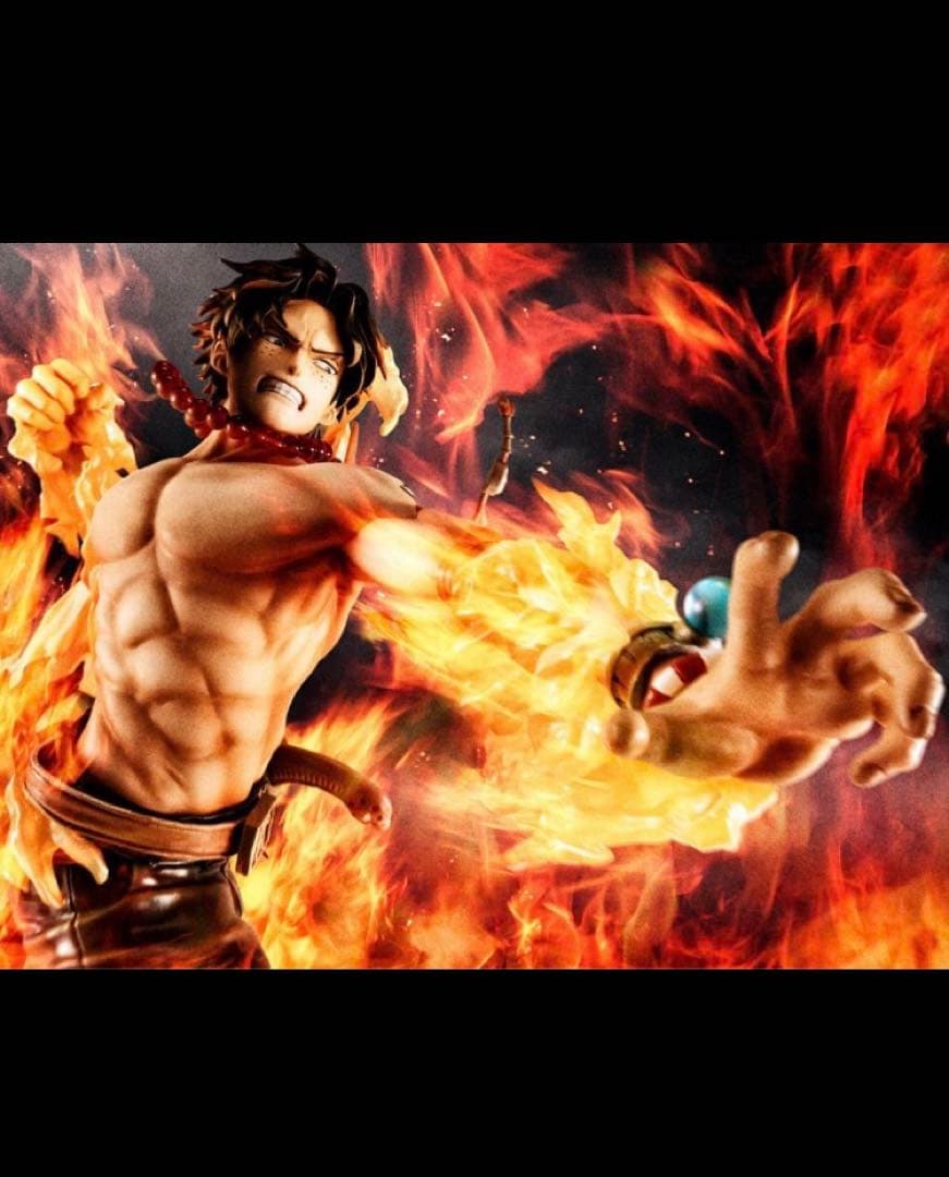 【美品】ワンピース POP エース15th LIMITED サボ　火拳継承