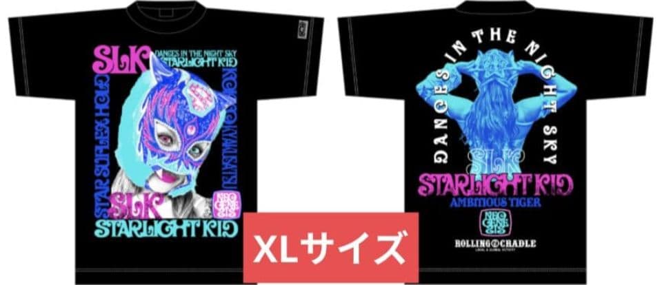 【新商品】 スターダム　STARDOM　スターライトキッド　Tシャツ　XLサイズ