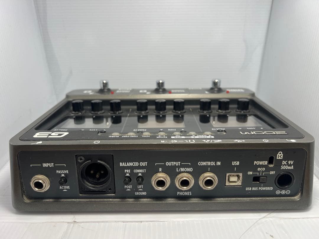 ZOOM ズーム G3 ギターエフェクター