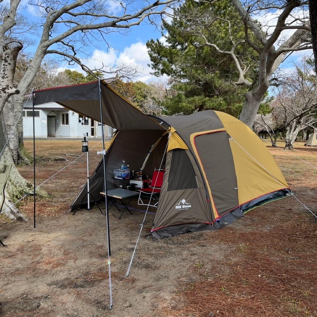 焚き火台も追加 おまけ付き、2人〜3人用　ツールームテント