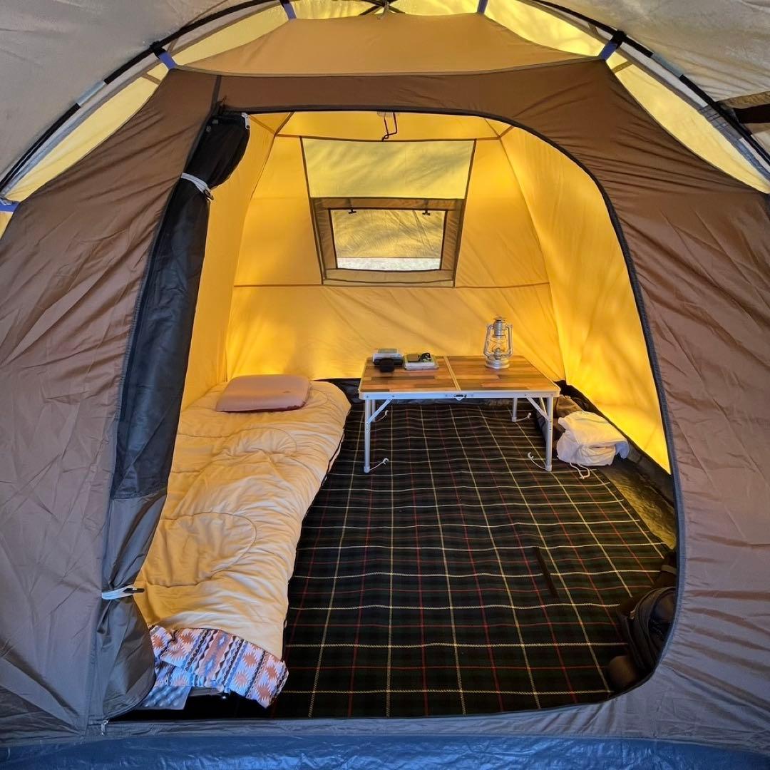 焚き火台も追加 おまけ付き、2人〜3人用　ツールームテント