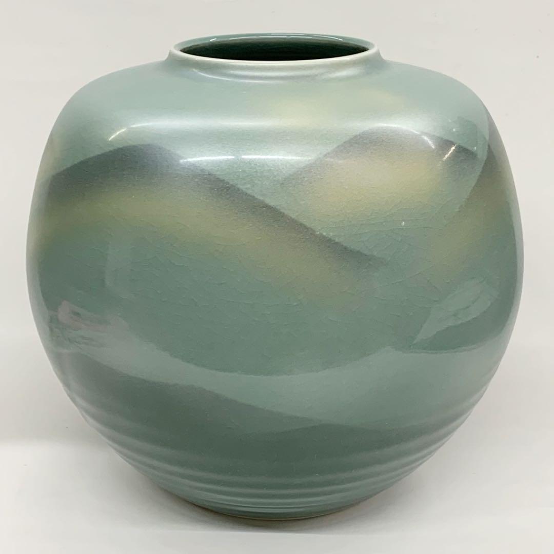 【花瓶9】九谷焼　連山　8号　香祥