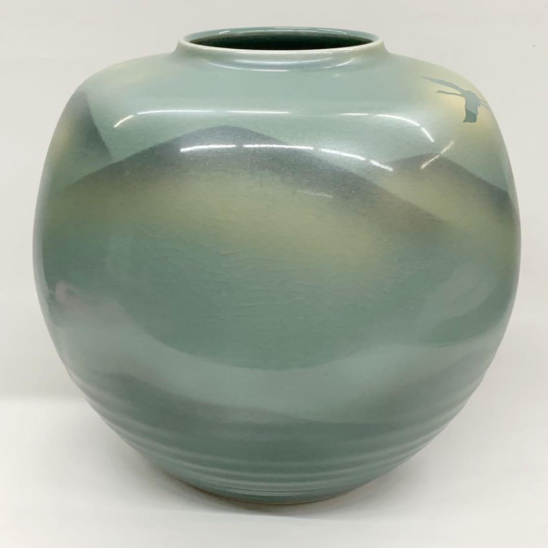 【花瓶9】九谷焼　連山　8号　香祥