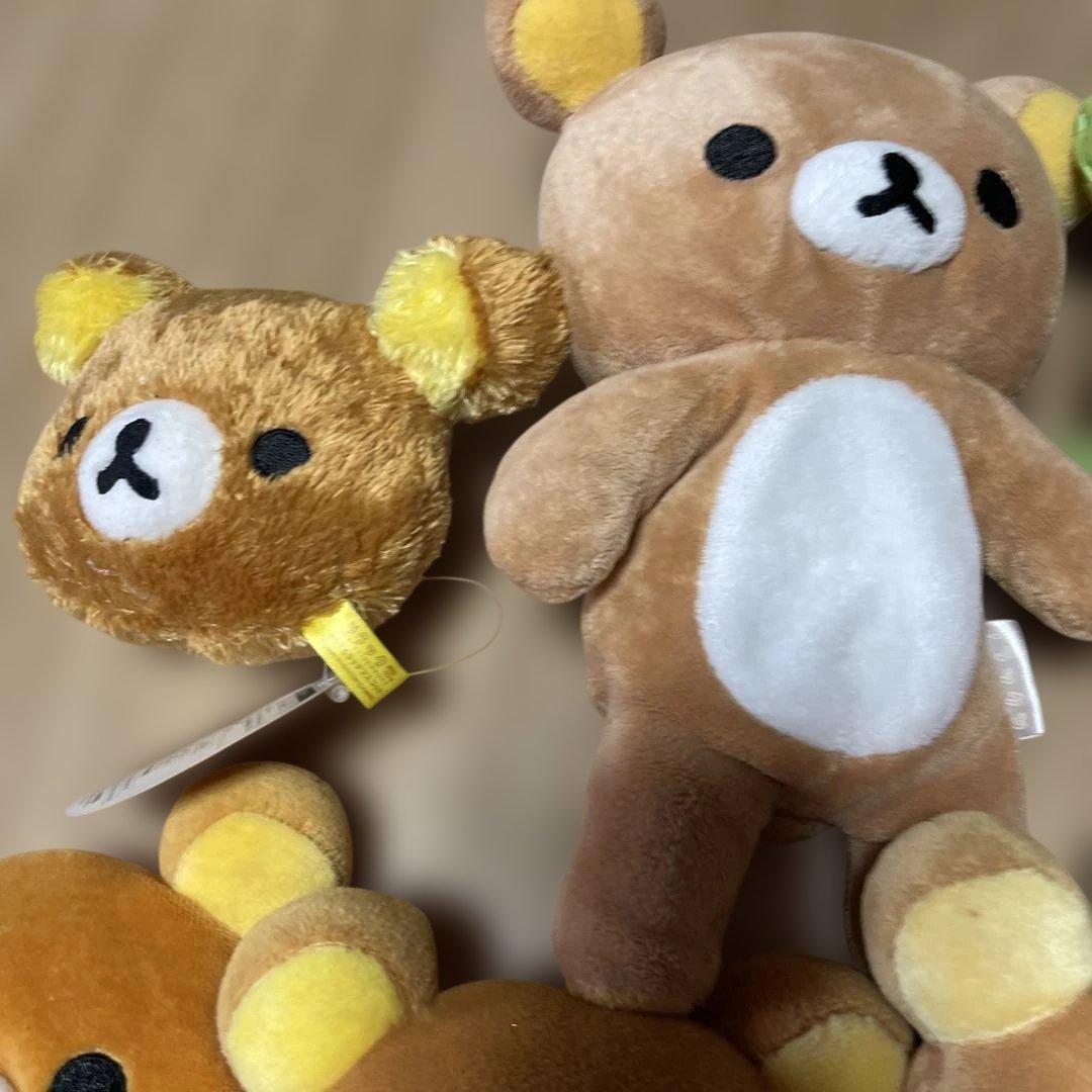 リラックマ ぬいぐるみ　りらっくま　中小　13セット