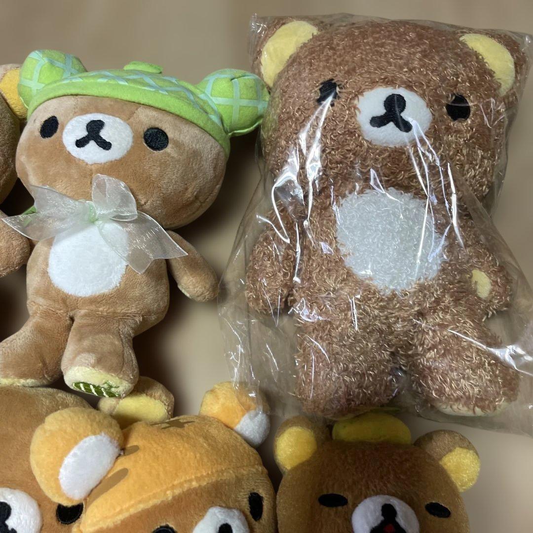 リラックマ ぬいぐるみ　りらっくま　中小　13セット