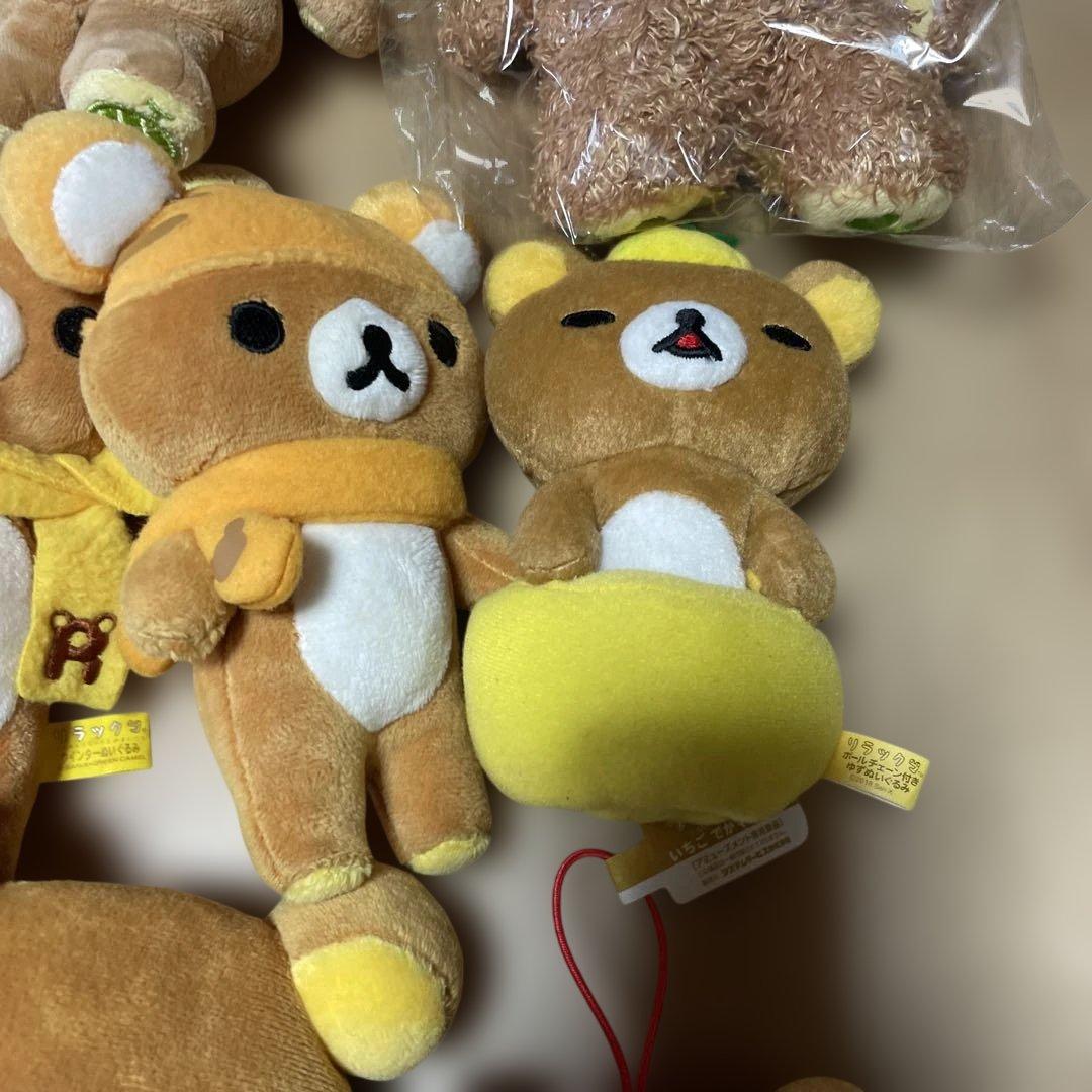 リラックマ ぬいぐるみ　りらっくま　中小　13セット
