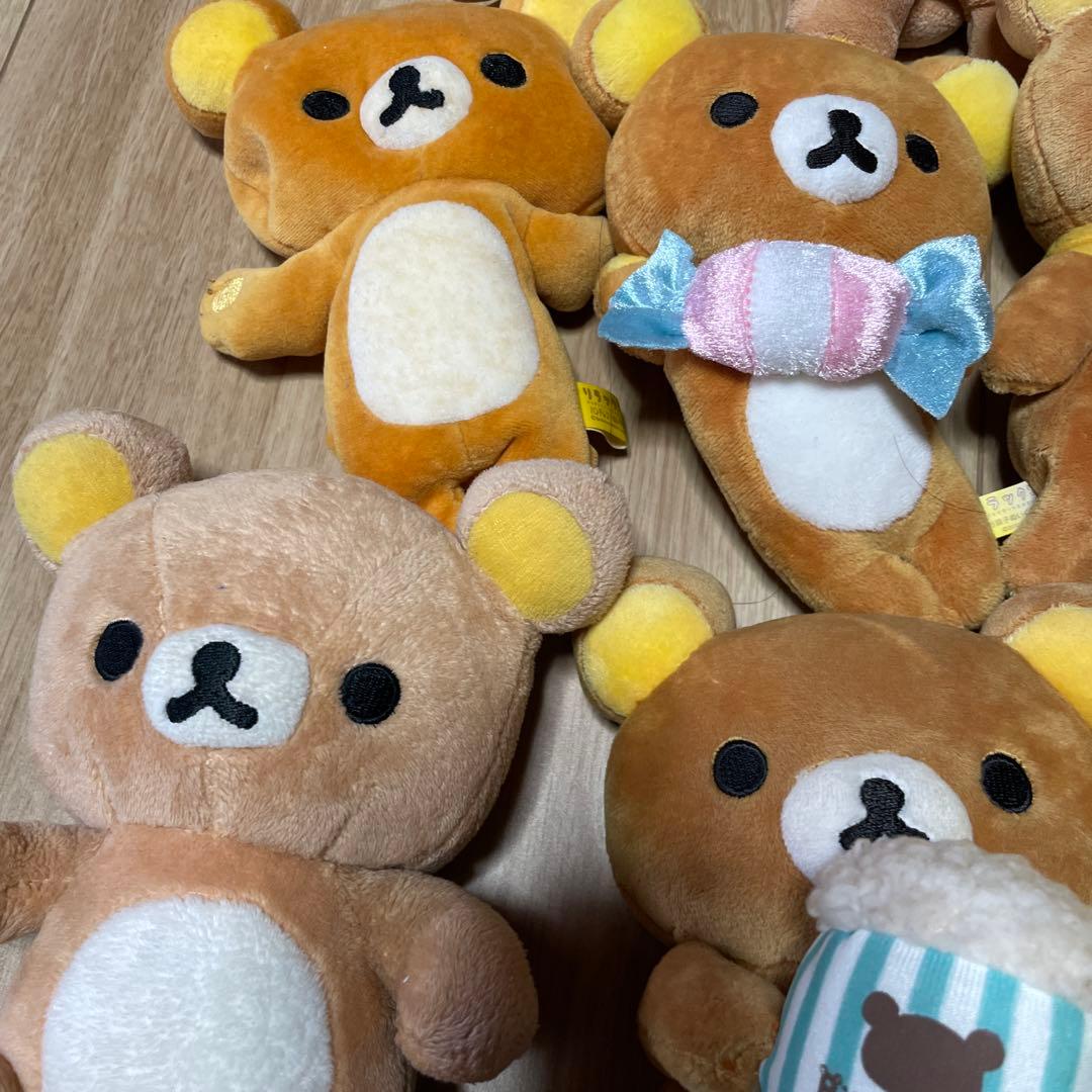 リラックマ ぬいぐるみ　りらっくま　中小　13セット