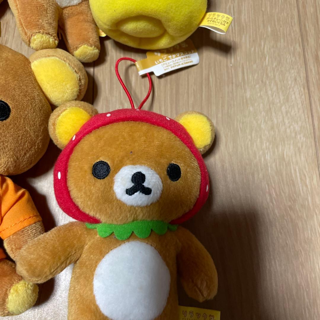 リラックマ ぬいぐるみ　りらっくま　中小　13セット