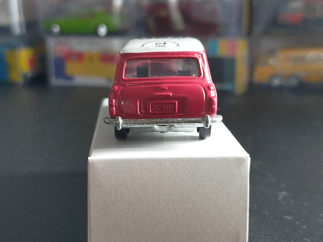 青箱トミカMiniCooper40thTraffic happybirthday