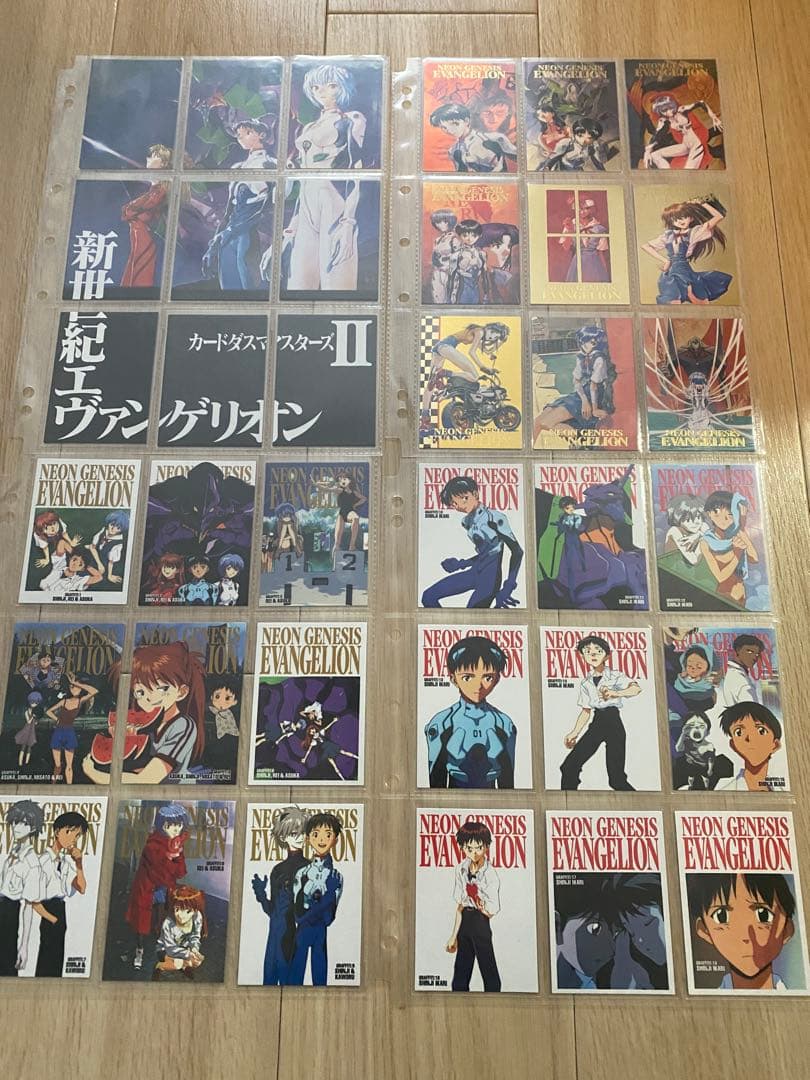 エヴァンゲリオン カードダスマスターズ カルビー カード まとめて